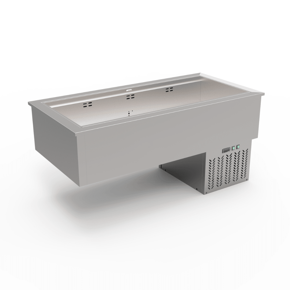Thermaster 4 x GN1/1 Ventilated Cold Bain Marie GN4-VA - Commercial Kitchen Appliances