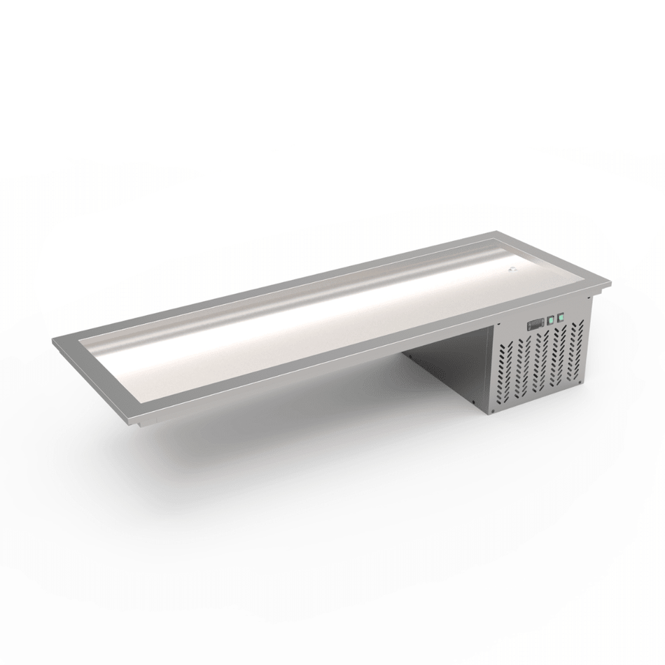 Thermaster 5 x GN1/1 Static Cold Bain Marie GN5-FA - Commercial Kitchen Appliances