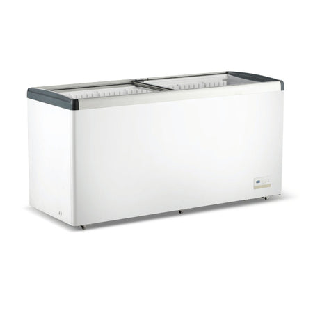 Thermaster 516L Chest Freezer With Flat Glass Sliding Lids WD516G - Commercial Kitchen Appliances