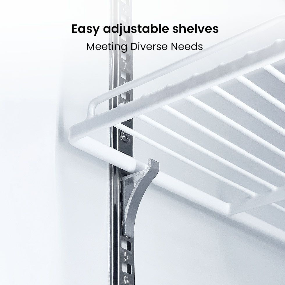 Thermaster 540L Single Glass Door Colourbond Upright Drink Fridge White LG - 540P - Commercial Kitchen Appliances