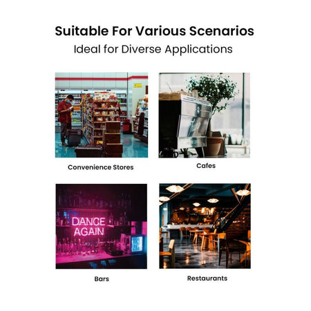 Thermaster 580L Double Glass Door Colourbond Upright Drink Fridge LG - 580P - Commercial Kitchen Appliances