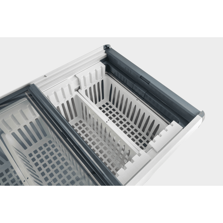 Thermaster 586L Chest Freezer With Flat Glass Sliding Lids WD586G - Commercial Kitchen Appliances