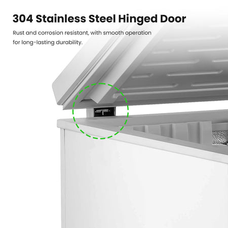 Thermaster 750L Chest Freezer With Stainless Steel Lid BD750F - Commercial Kitchen Appliances