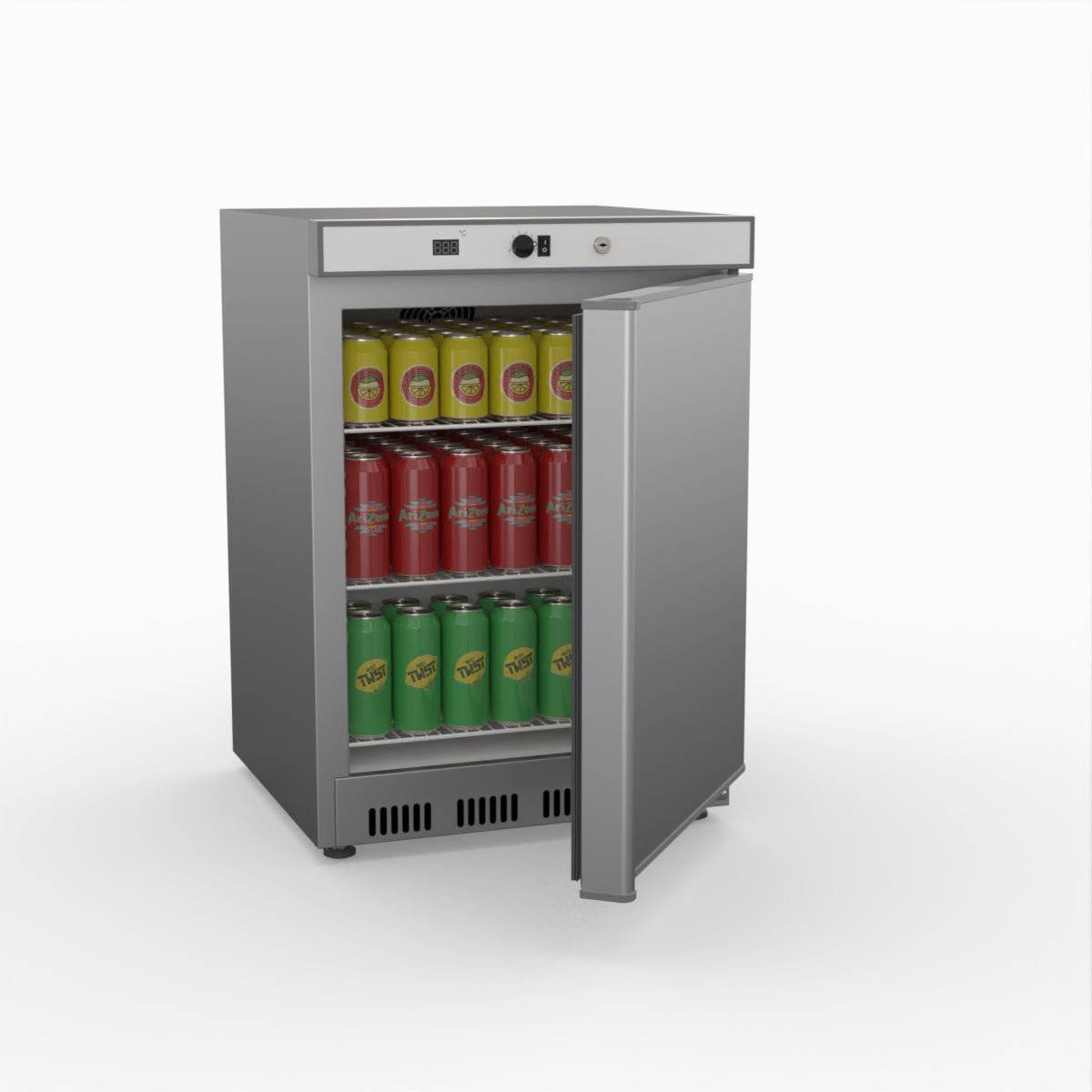 Thermaster Bar Fridge HR200 S/S - Commercial Kitchen Appliances