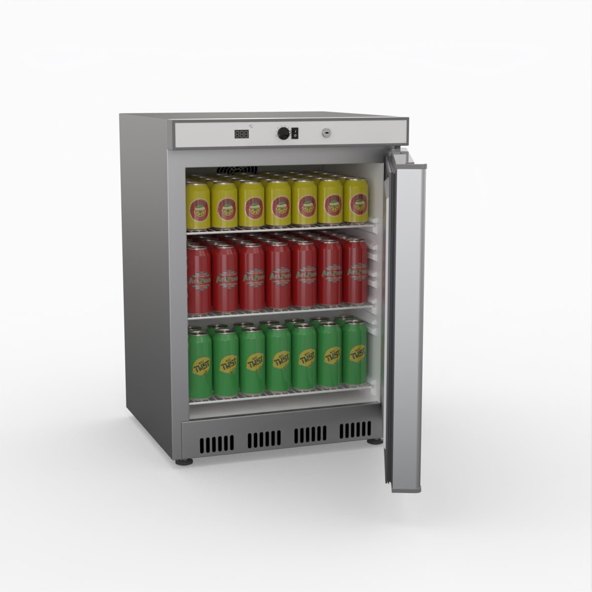 Thermaster Bar Fridge HR200 S/S - Commercial Kitchen Appliances