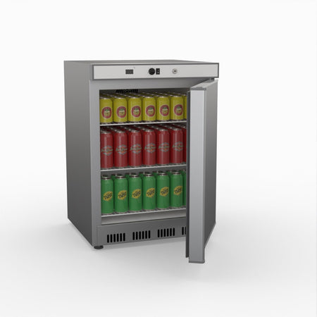 Thermaster Bar Fridge HR200 S/S - Commercial Kitchen Appliances