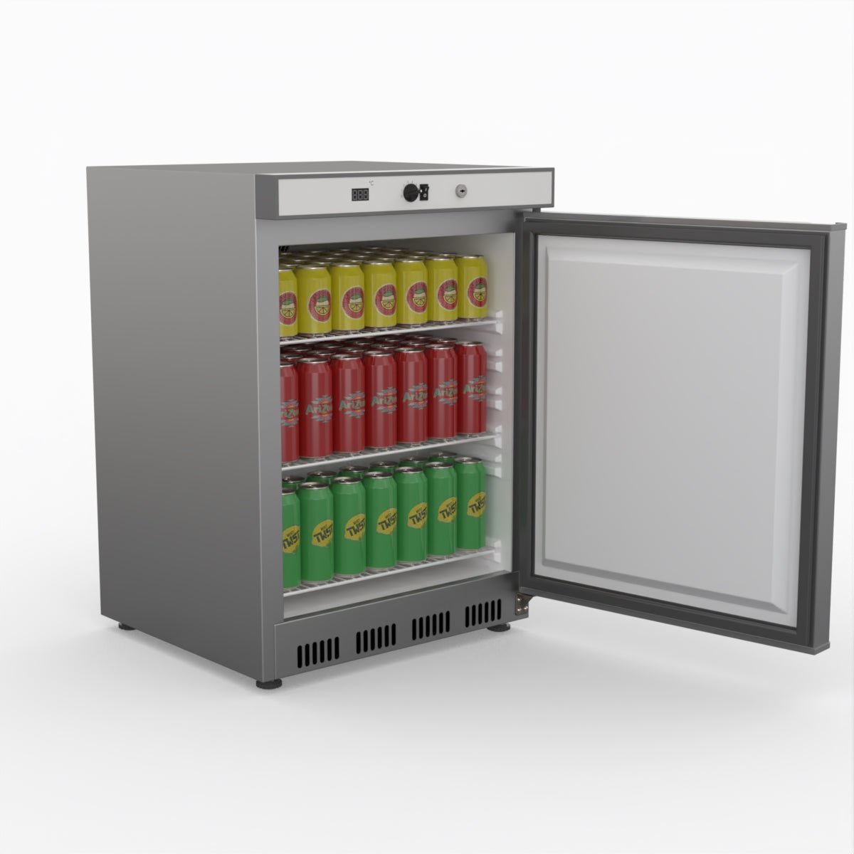 Thermaster Bar Fridge HR200 S/S - Commercial Kitchen Appliances