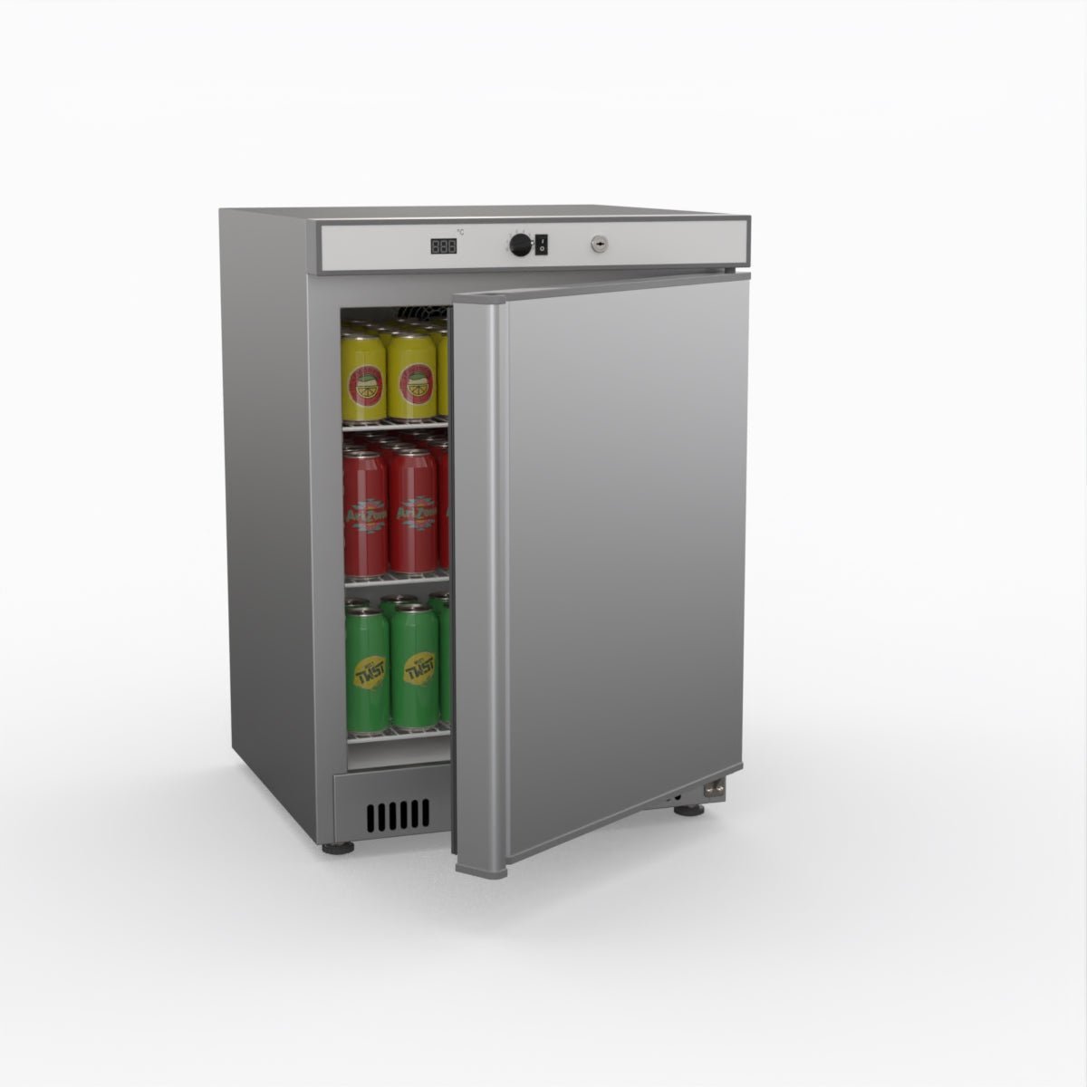 Thermaster Bar Fridge HR200 S/S - Commercial Kitchen Appliances