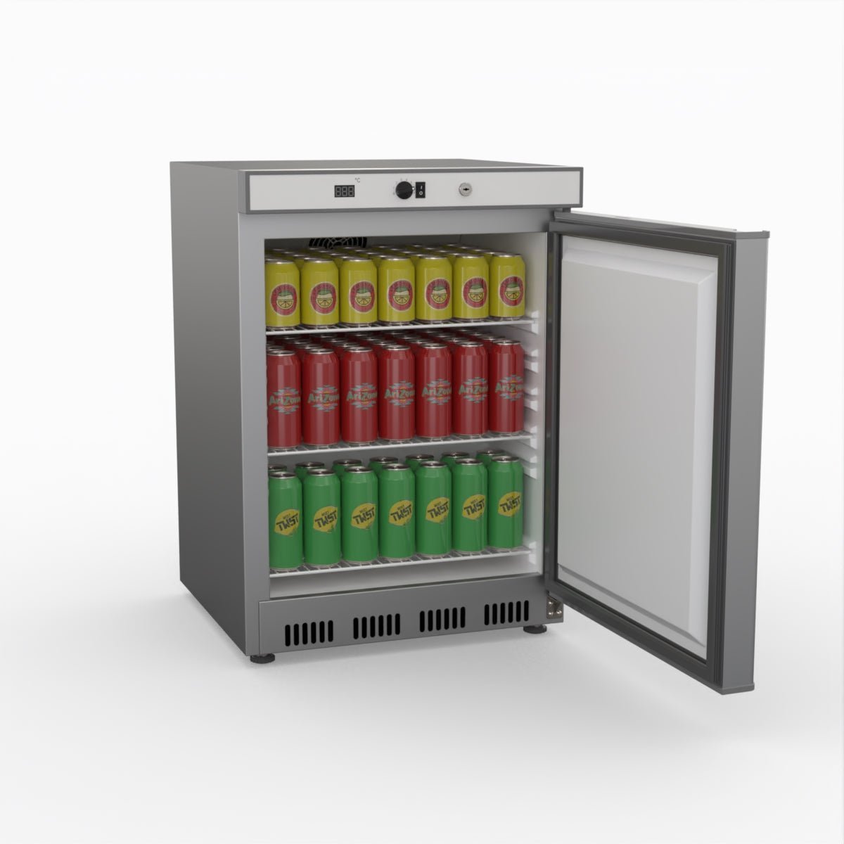 Thermaster Bar Fridge HR200 S/S - Commercial Kitchen Appliances