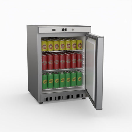 Thermaster Bar Fridge HR200 S/S - Commercial Kitchen Appliances