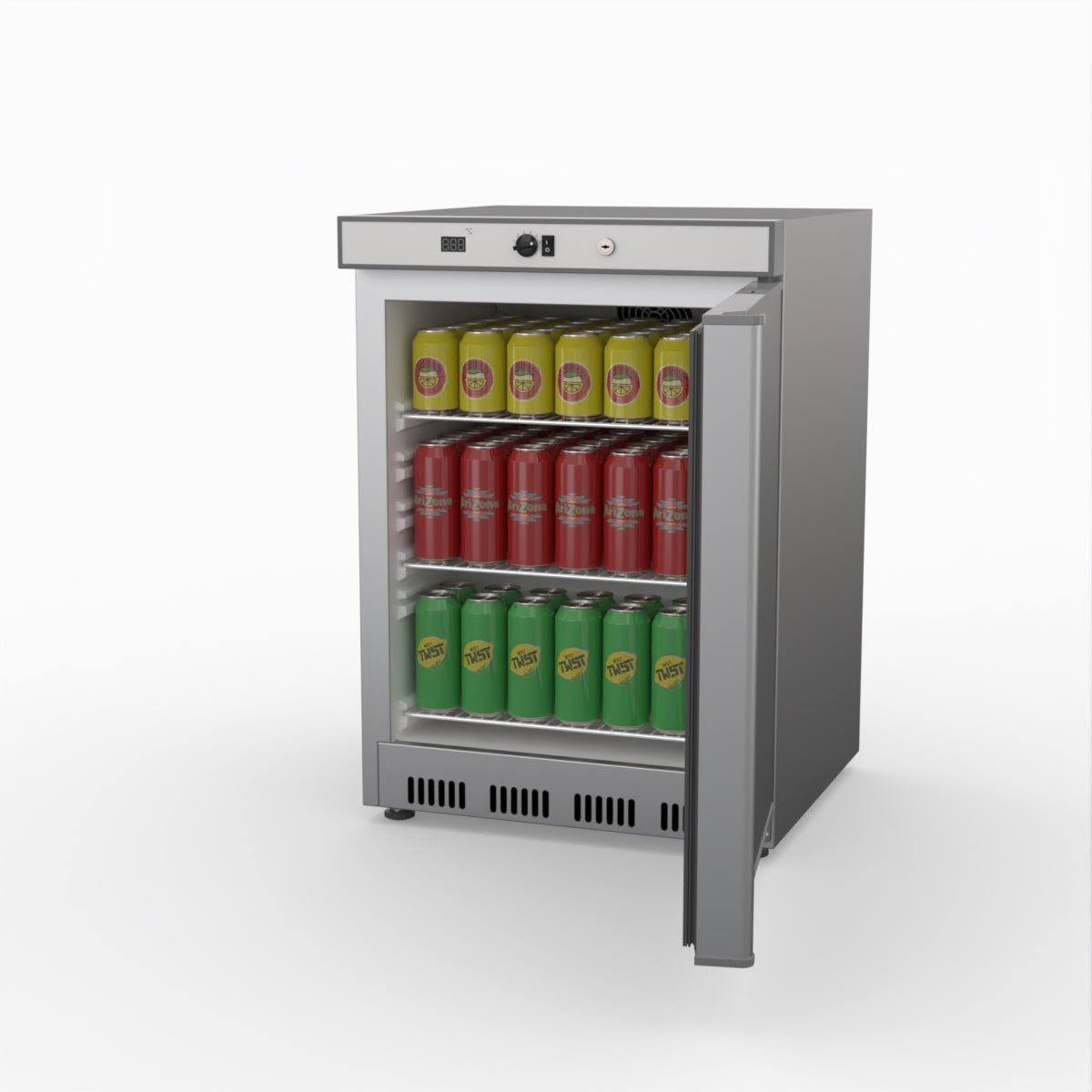 Thermaster Bar Fridge HR200 S/S - Commercial Kitchen Appliances