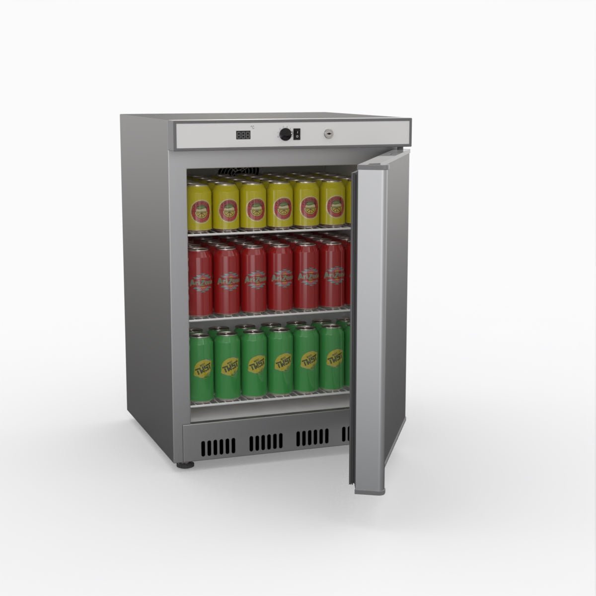 Thermaster Bar Fridge HR200 S/S - Commercial Kitchen Appliances