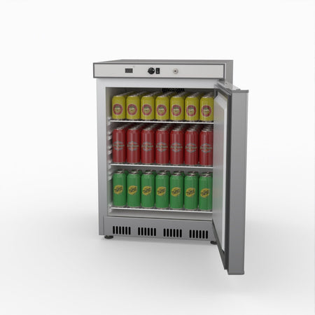 Thermaster Bar Fridge HR200 S/S - Commercial Kitchen Appliances