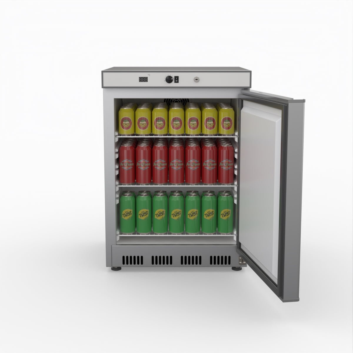Thermaster Bar Fridge HR200 S/S - Commercial Kitchen Appliances