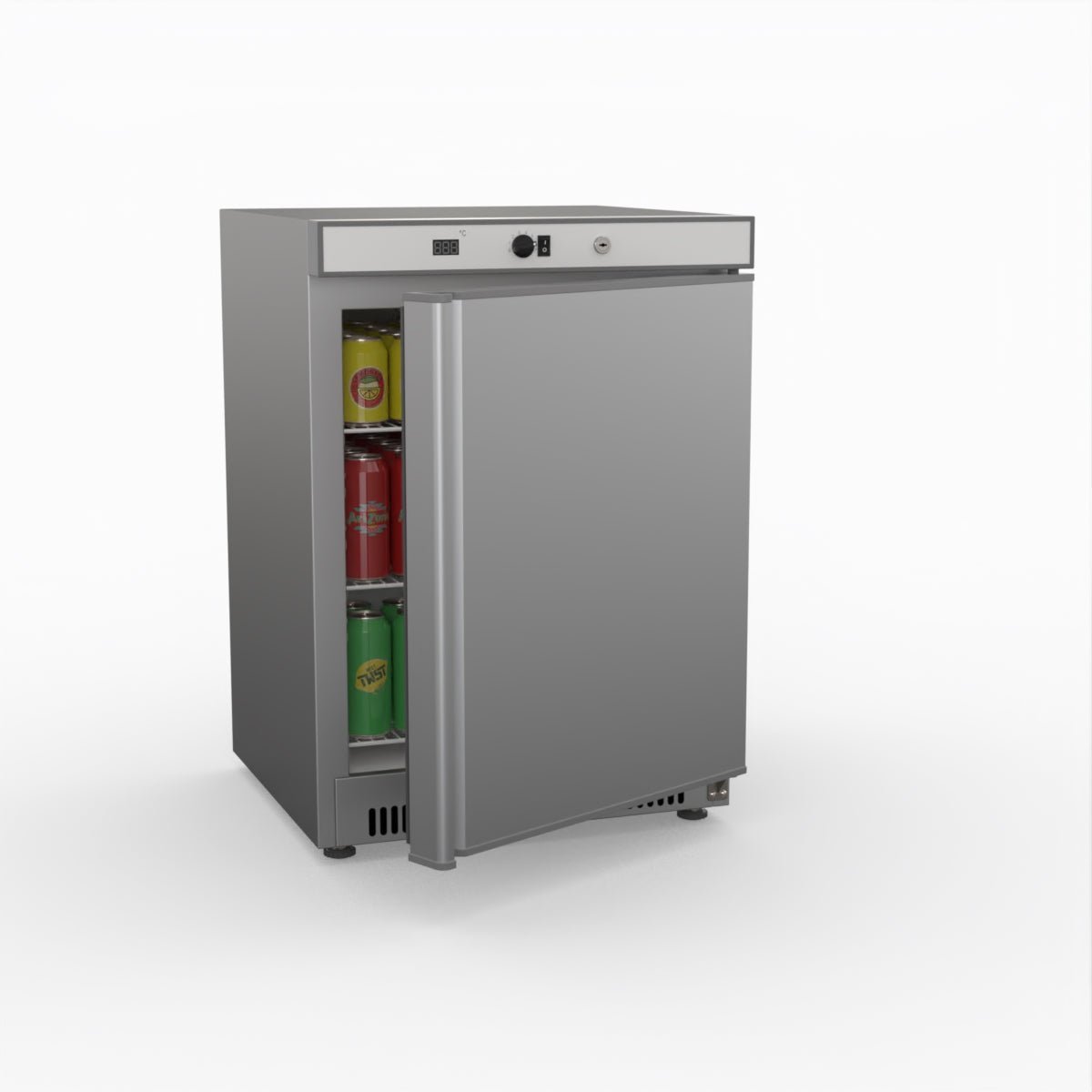Thermaster Bar Fridge HR200 S/S - Commercial Kitchen Appliances