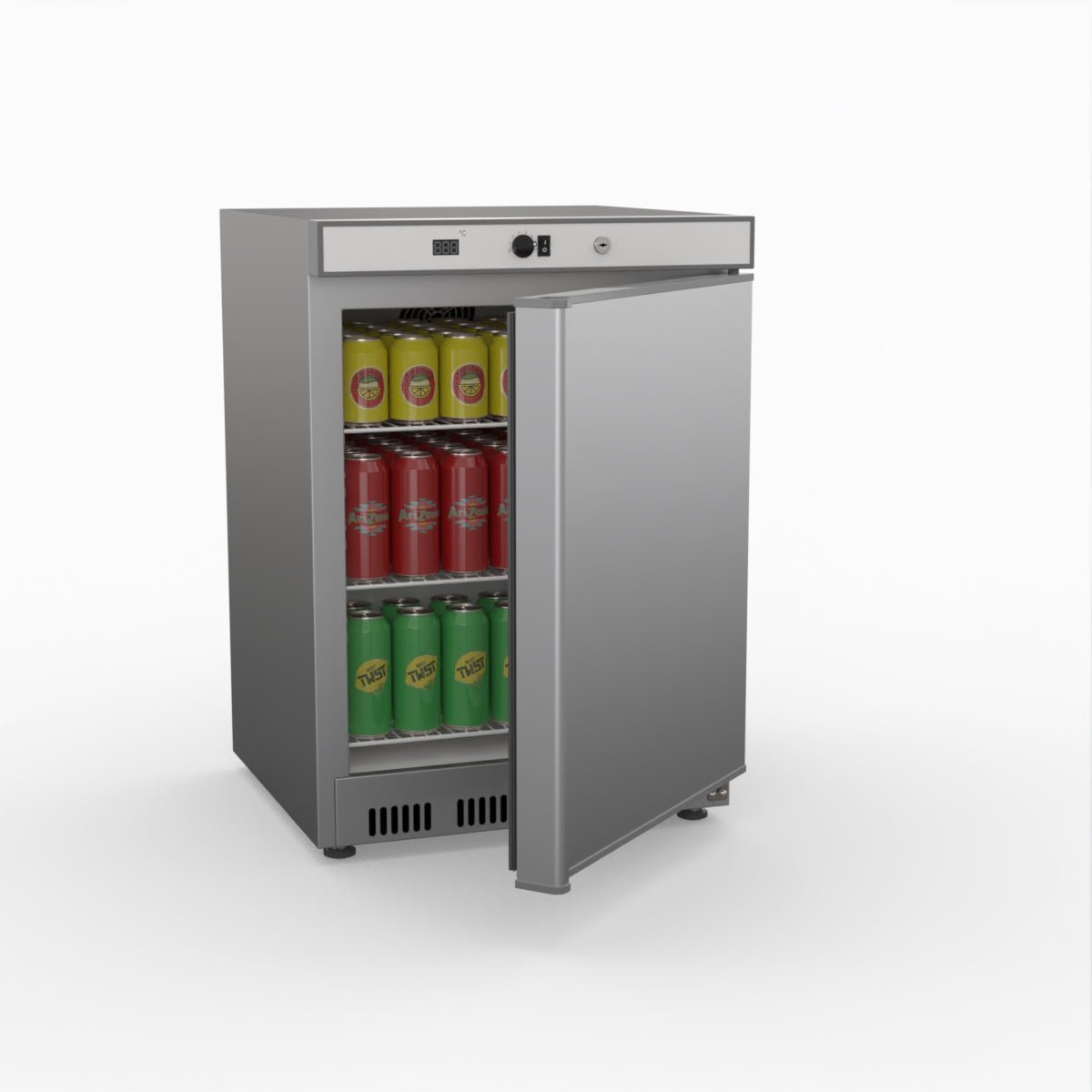 Thermaster Bar Fridge HR200 S/S - Commercial Kitchen Appliances