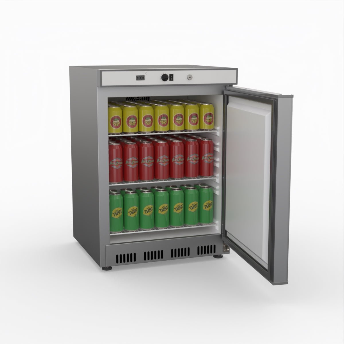 Thermaster Bar Fridge HR200 S/S - Commercial Kitchen Appliances