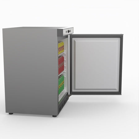 Thermaster Bar Fridge HR200 S/S - Commercial Kitchen Appliances