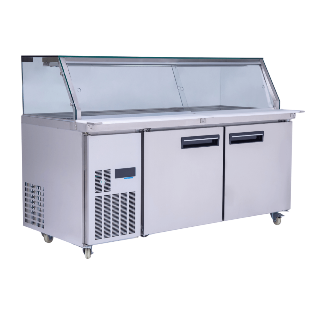 Thermaster Cold Salad & Noodle Bar 5x1/1 GN Pans PG180FA-XG - PG180FA-XG