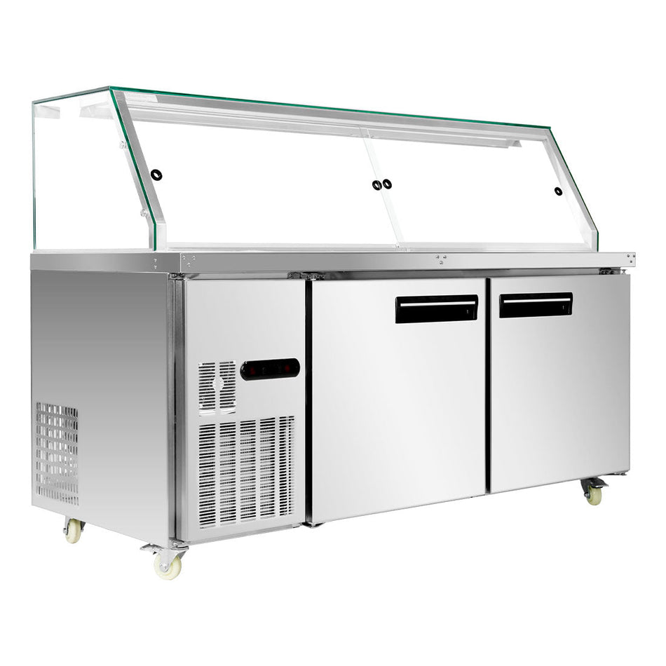Thermaster Cold Salad & Noodle Bar 5x1/1 GN Pans PG180FA - XG - Commercial Kitchen Appliances