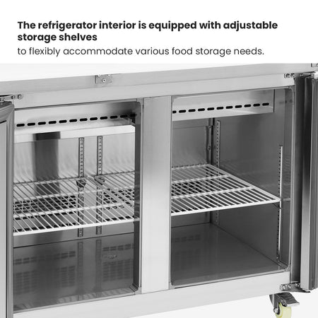 Thermaster Cold Salad & Noodle Bar 6x1/1 GN Pans PG210FA - XG - Commercial Kitchen Appliances
