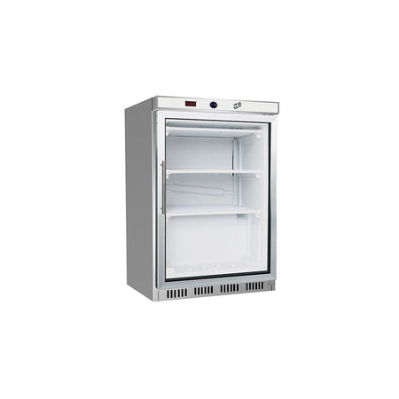 Thermaster Display Freezer With Glass Door HF200G S/S - Commercial Kitchen Appliances