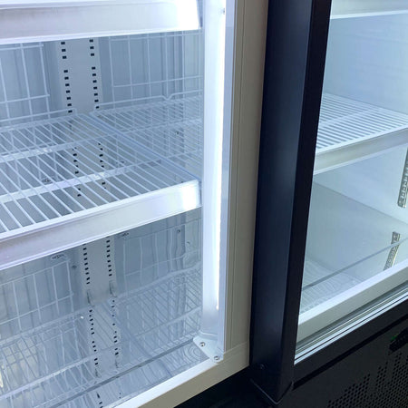 Thermaster Double Door Supermarket Freezer LG - 1000BGBMF - Commercial Kitchen Appliances
