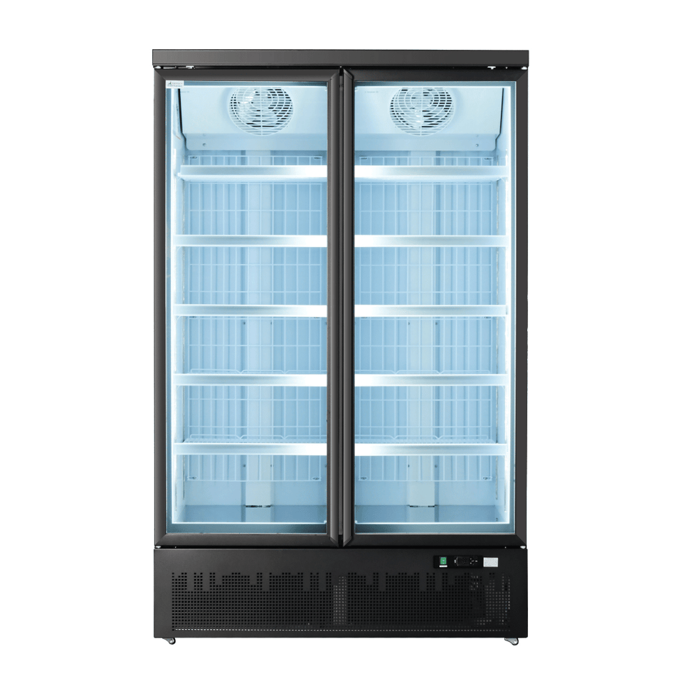 Thermaster Double Door Supermarket Freezer LG - 1000BGBMF - Commercial Kitchen Appliances