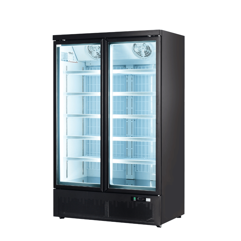 Thermaster Double Door Supermarket Freezer LG - 1000BGBMF - Commercial Kitchen Appliances