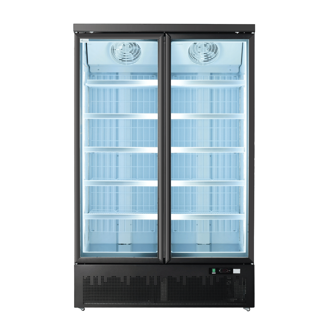 Thermaster Double Door Supermarket Freezer LG-1000BGBMF - commercial kitchen equipment - LG-1000BGBMF