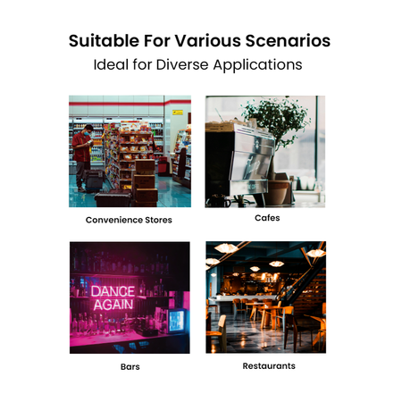 Thermaster Double Glass Door Colourbond Upright Drink Fridge LG - 580BP - Commercial Kitchen Appliances