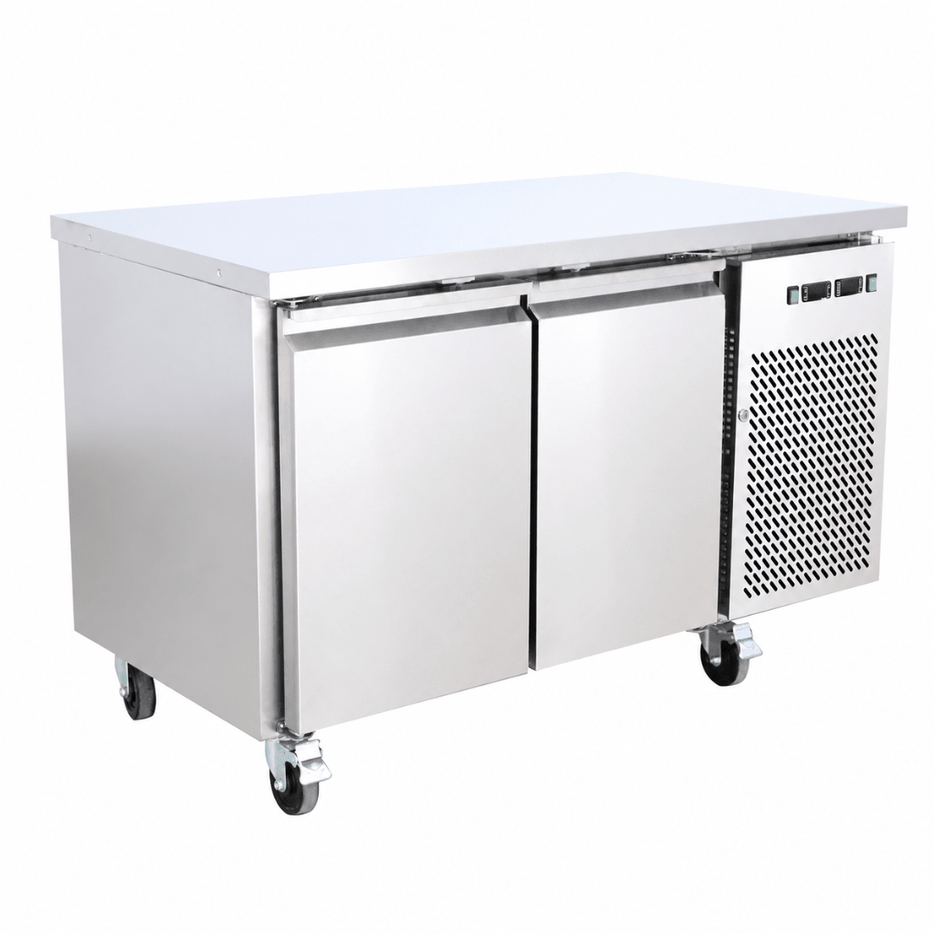 Thermaster Dual Temperature GN Counter Fridge Freezer 2 Door GN2100DT - Commercial Kitchen Appliances