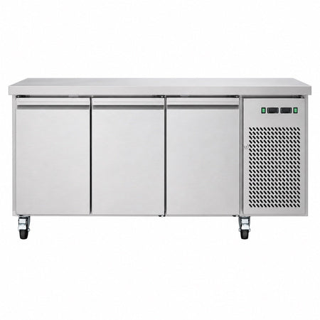 Thermaster Dual Temperature GN Counter Fridge Freezer 3 Door GN3100DT - Commercial Kitchen Appliances