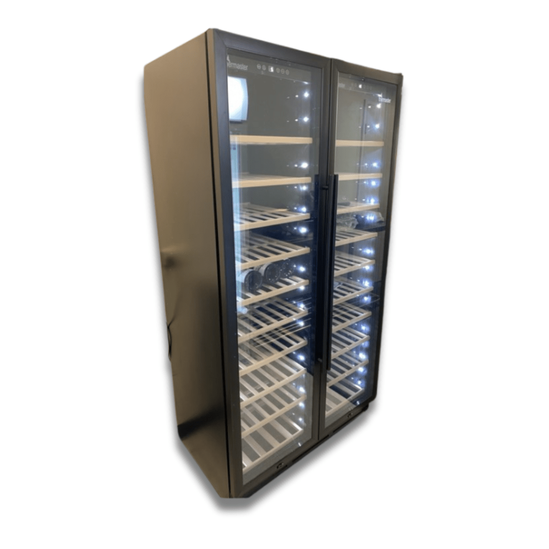 Thermaster Dual Zone Two Door Premium Wine Cooler 710L WB - 218B - Commercial Kitchen Appliances