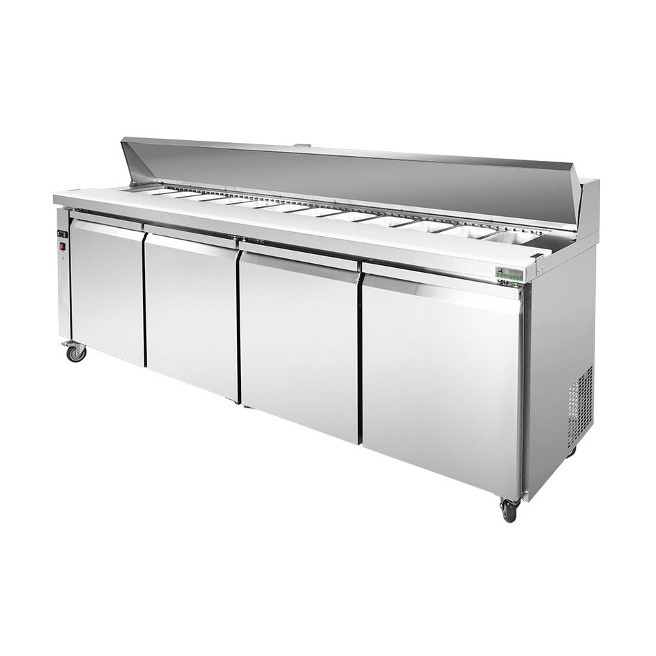 Thermaster Four Door Sandwich Bar SLB240 - Commercial Kitchen Appliances
