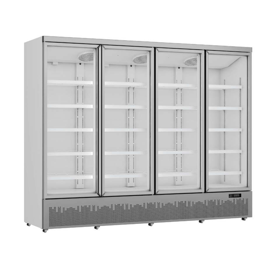 Thermaster Four Door Supermarket Fridge LG - 2200GBM - Commercial Kitchen Appliances