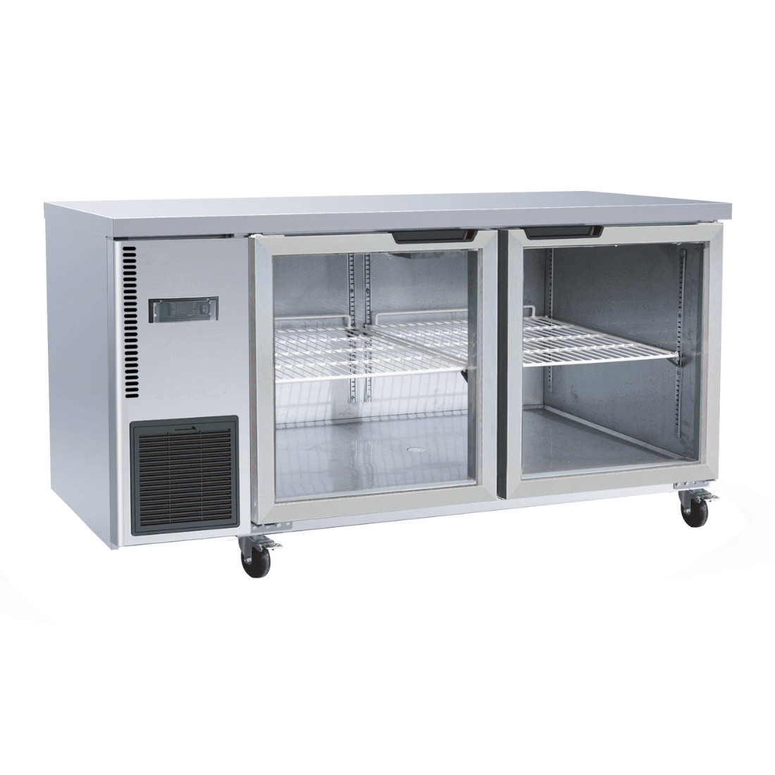Thermaster Glass Door Workbench Fridge TL1500TNG - Commercial Kitchen Appliances
