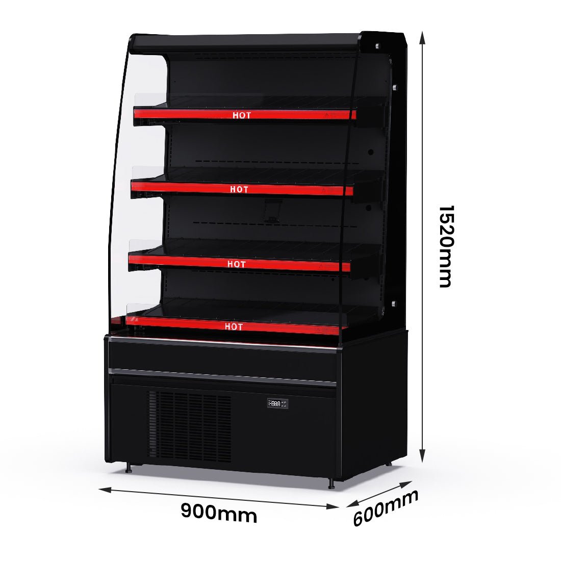 Thermaster Grab & Go Hot Cabinet – DC - 900H - Commercial Kitchen Appliances