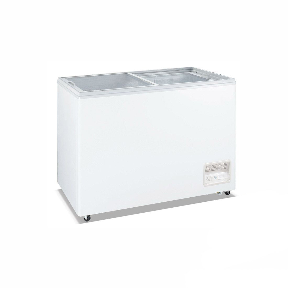 Thermaster Heavy Duty Chest Freezer With Glass Sliding Lids WD - 200F - Commercial Kitchen Appliances