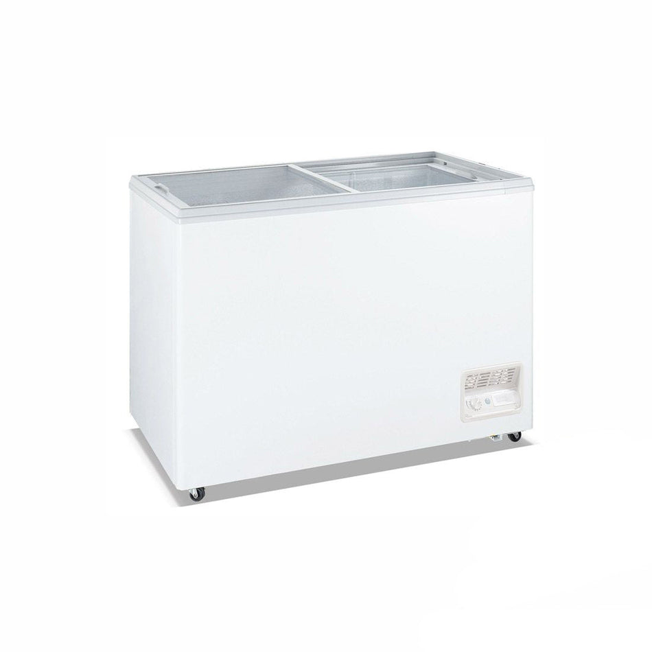 Thermaster Heavy Duty Chest Freezer With Glass Sliding Lids WD - 200F - Commercial Kitchen Appliances