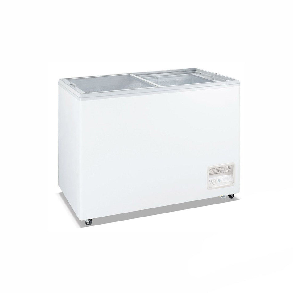Thermaster Heavy Duty Chest Freezer With Glass Sliding Lids WD - 520F - Commercial Kitchen Appliances