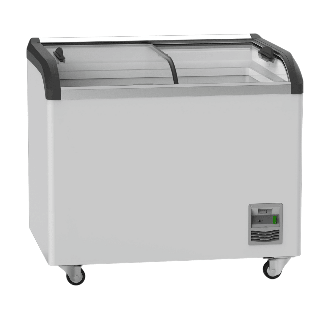 Thermaster Heavy Duty Supermarket Glass Sliding Lid Freezers 306L SD - 306K - Commercial Kitchen Appliances