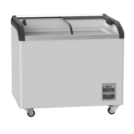 Thermaster Heavy Duty Supermarket Glass Sliding Lid Freezers 306L SD - 306K - Commercial Kitchen Appliances