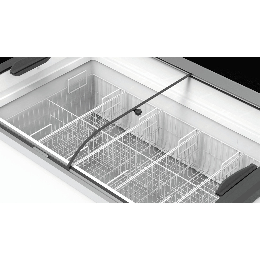 Thermaster Heavy Duty Supermarket Glass Sliding Lid Freezers 506L SD - 506K - Commercial Kitchen Appliances
