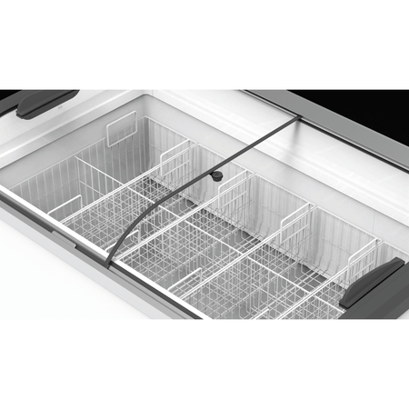 Thermaster Heavy Duty Supermarket Glass Sliding Lid Freezers 506L SD - 506K - Commercial Kitchen Appliances