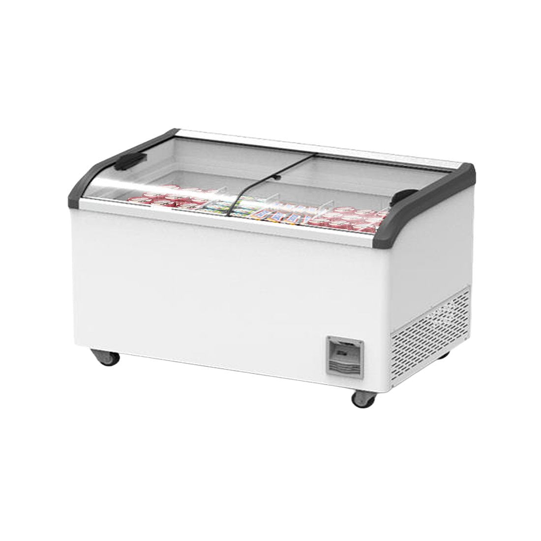 Thermaster Heavy Duty Supermarket Glass Sliding Lid Freezers 576L SD - 576K - Commercial Kitchen Appliances
