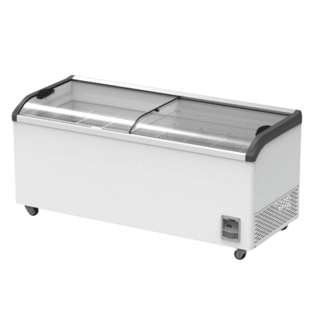 Thermaster Heavy Duty Supermarket Glass Sliding Lid Freezers 666L - SD - 666K - Commercial Kitchen Appliances