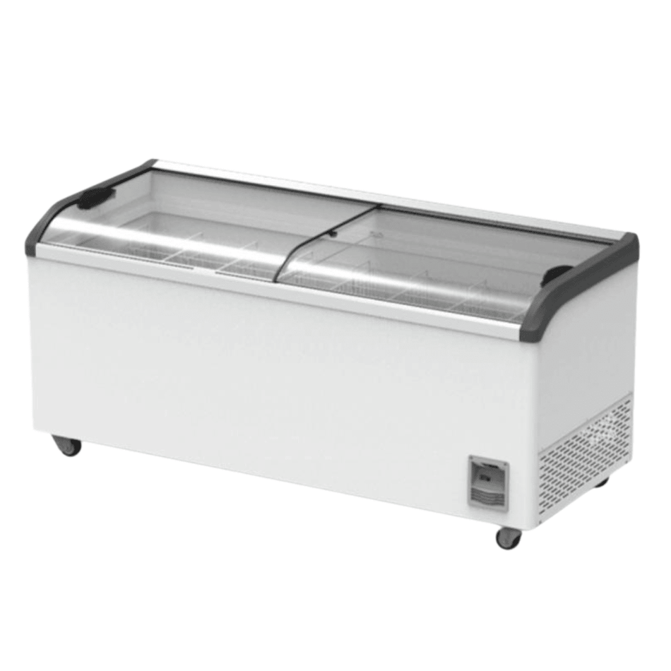 Thermaster Heavy Duty Supermarket Glass Sliding Lid Freezers 666L - SD - 666K - Commercial Kitchen Appliances