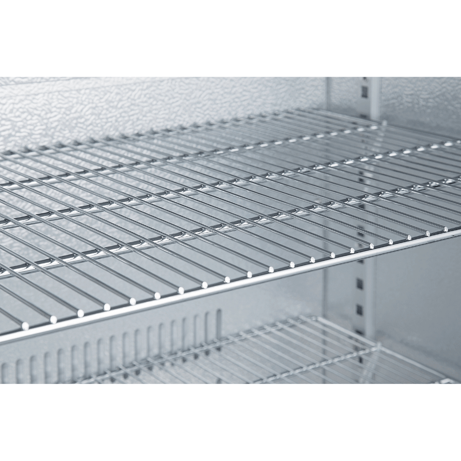 Thermaster LG-138TD Under Bench Single Heated Glass Door Bar Cooler 92L - Commercial Kitchen Appliances