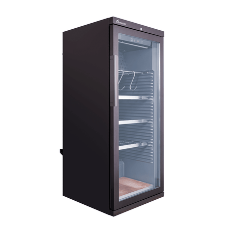 Thermaster MA400 meat ageing cabinet — interior with hanging primals